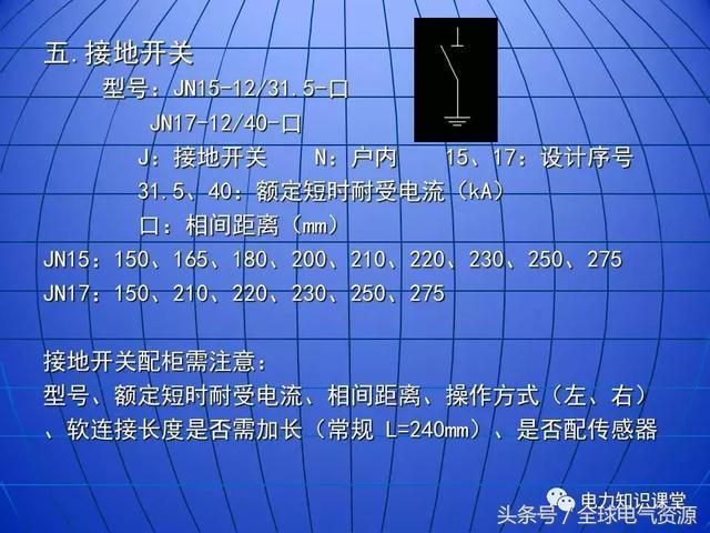 10kV中壓開關柜基礎知識，值得收集！