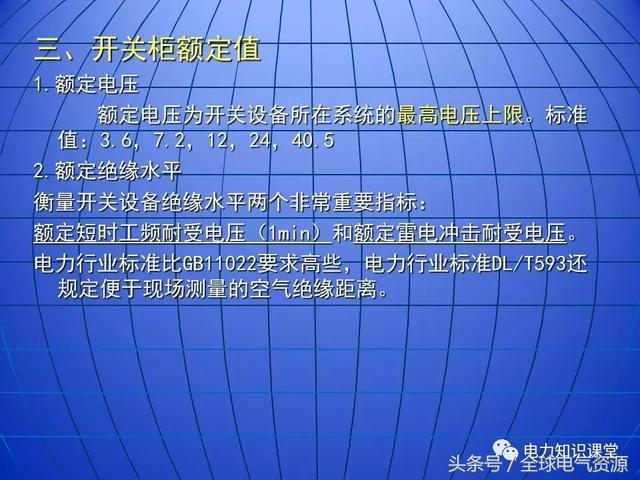 10kV中壓開關柜基礎知識，值得收集！