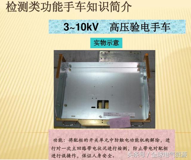 10KV開關柜內部功能手車結構已充分說明，易于理解！