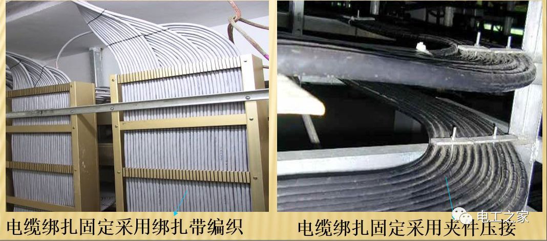 一條完成開關柜安裝，電纜橋架施工，電纜敷設及布線施工，照明配電箱施工