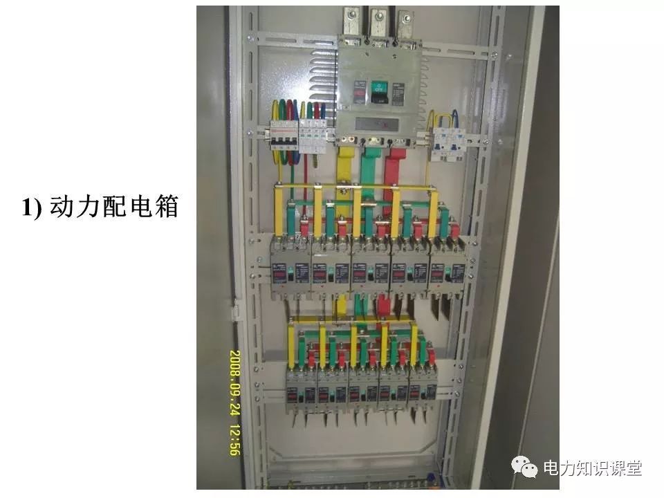 總計，分數配電箱系統圖