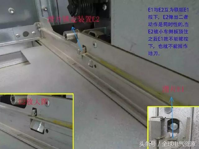 ABB高壓開關柜 5機械鎖細節，建議收藏！