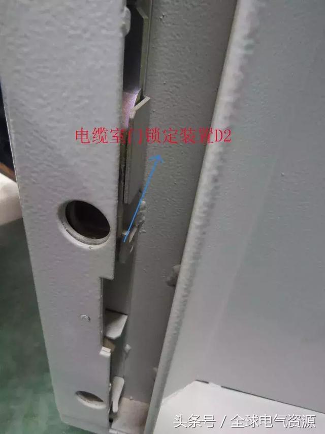 ABB高壓開關柜 5機械鎖細節，建議收藏！