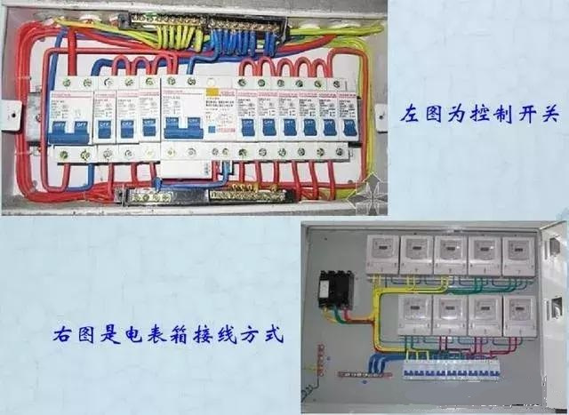 詳細說明了電氣設計中配電箱配電柜的接線圖。