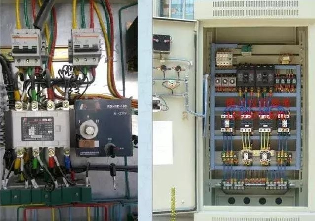 詳細說明了電氣設計中配電箱配電柜的接線圖。