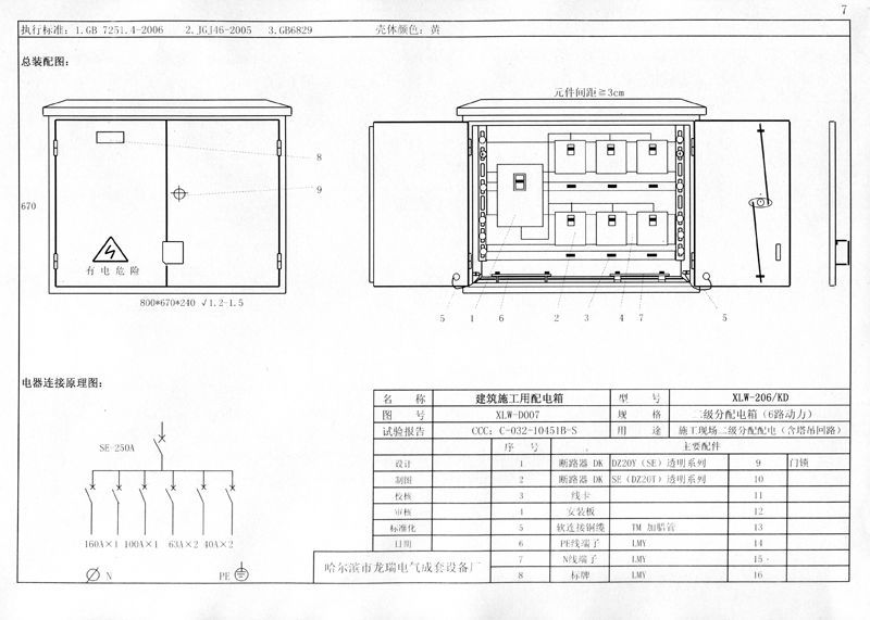 機電的！施工現場臨時用電配電箱(機柜)標準化配置圖集，只有這一個！