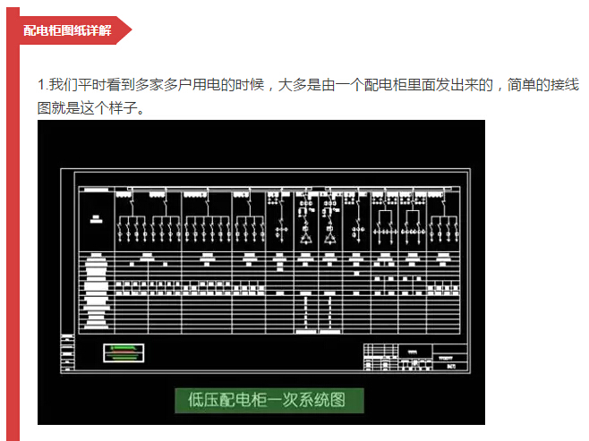 細節配電柜型號和圖紙，請參見！