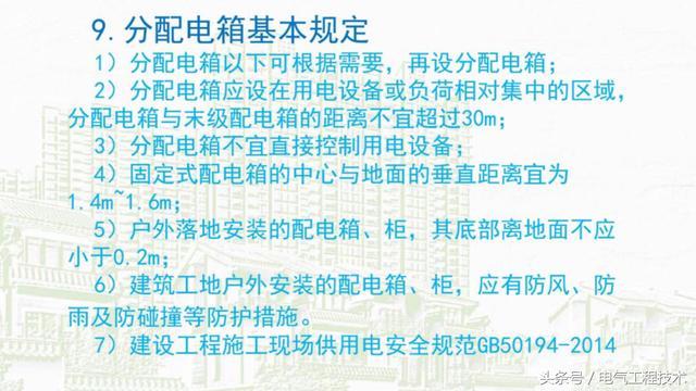 我在1級、2級和3級配電箱有什么樣的設備？如何配置它？你早就應該知道了。