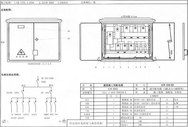 如何配置施工臨時用電配電箱(機柜)？圖片和文本的詳細分析！施工人員必需的