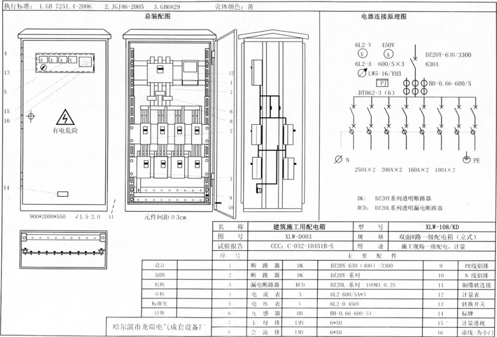 標準化示例|如何配置施工現場臨時用電配電箱(機柜)？